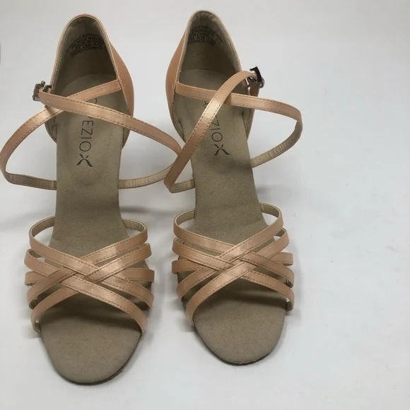 Capezio Social Dance Rosa Heels Size 7.5 - Picture 4 of 7